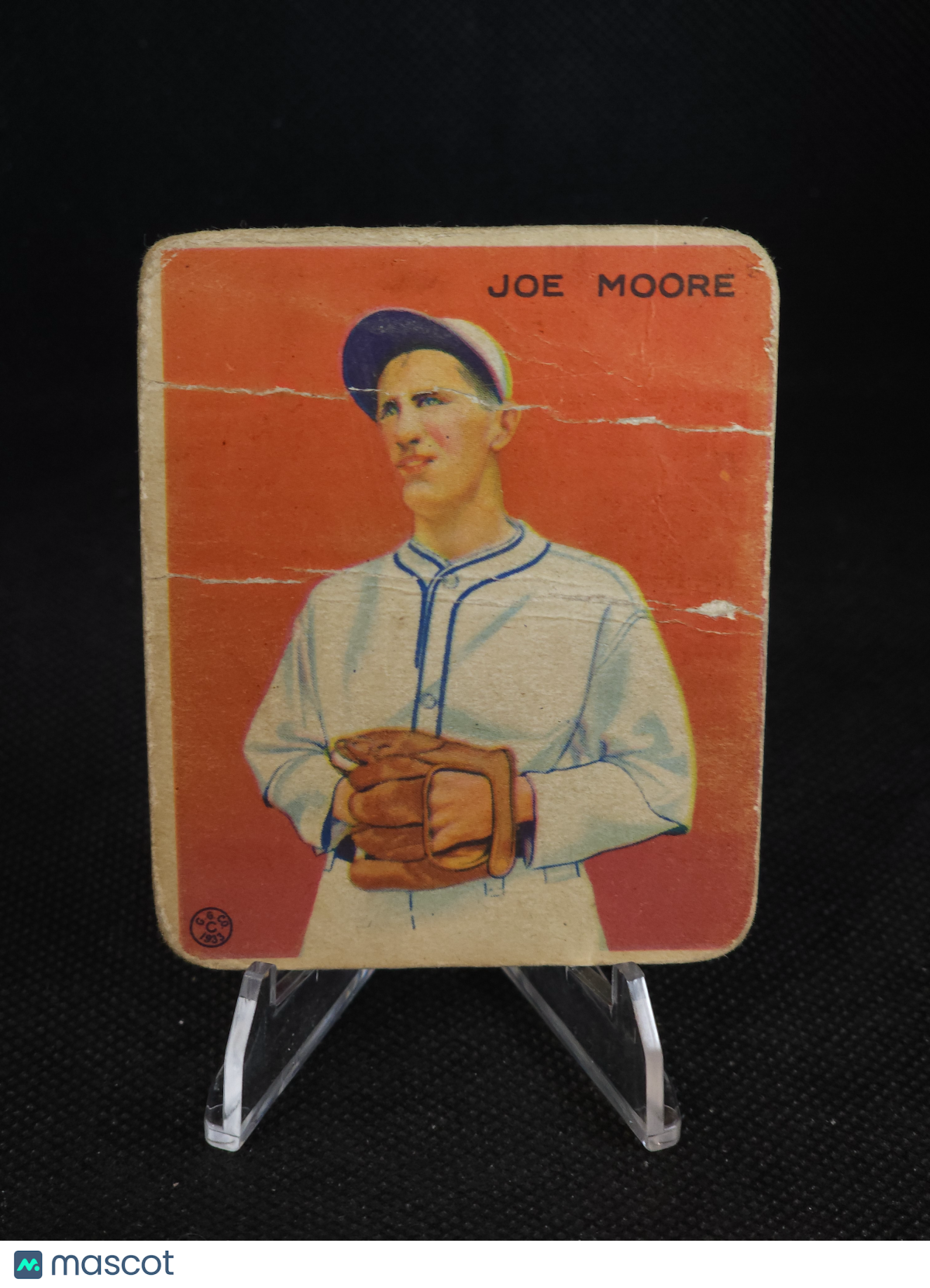 1933 Goudey Big League Joe Moore #231