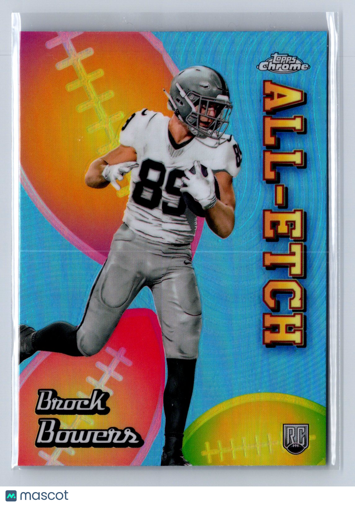 2024 Topps Chrome All-Etch Brock Bowers Refractor #CAE-BB