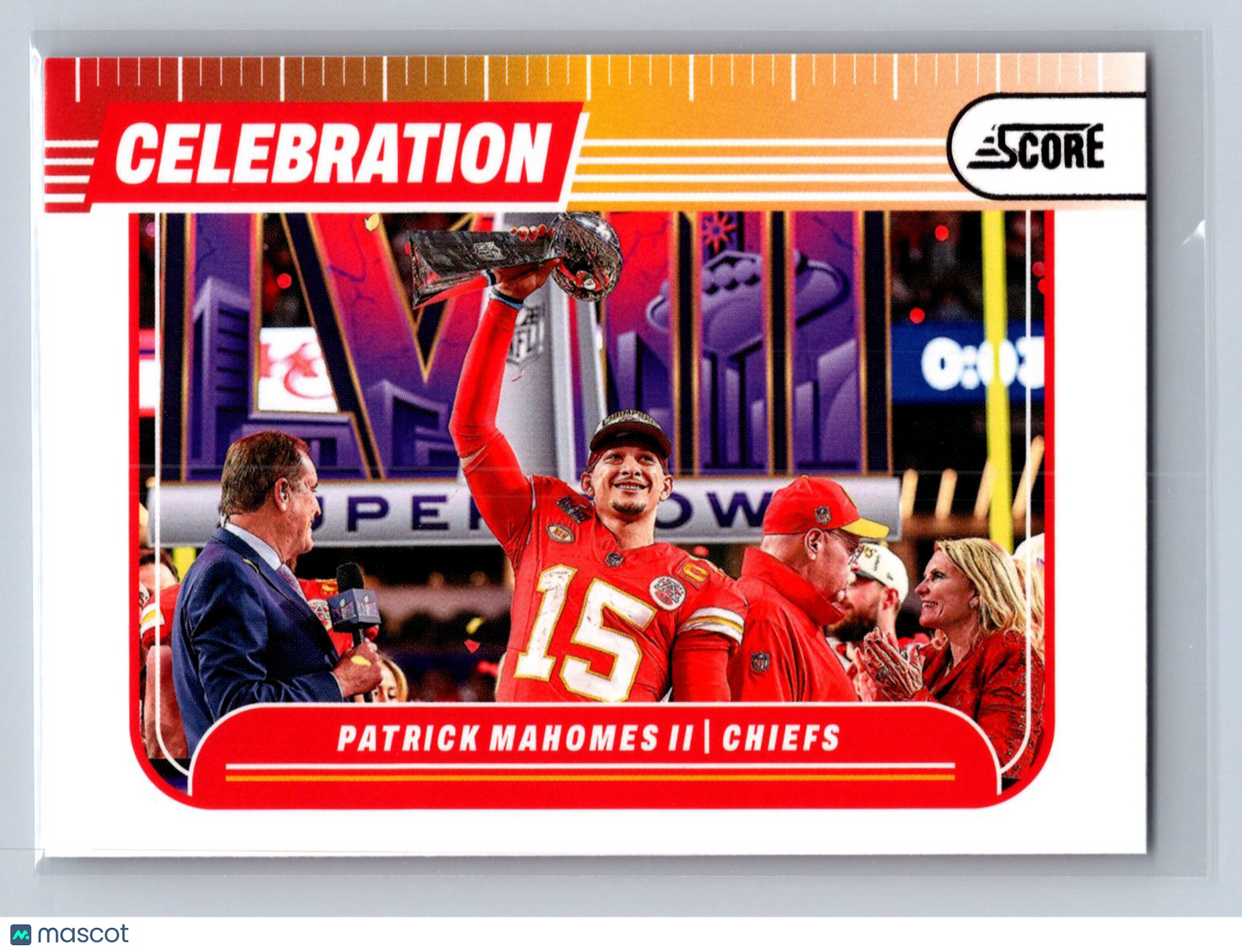 2024 Panini Score Celebration Patrick Mahomes II #C-PMS