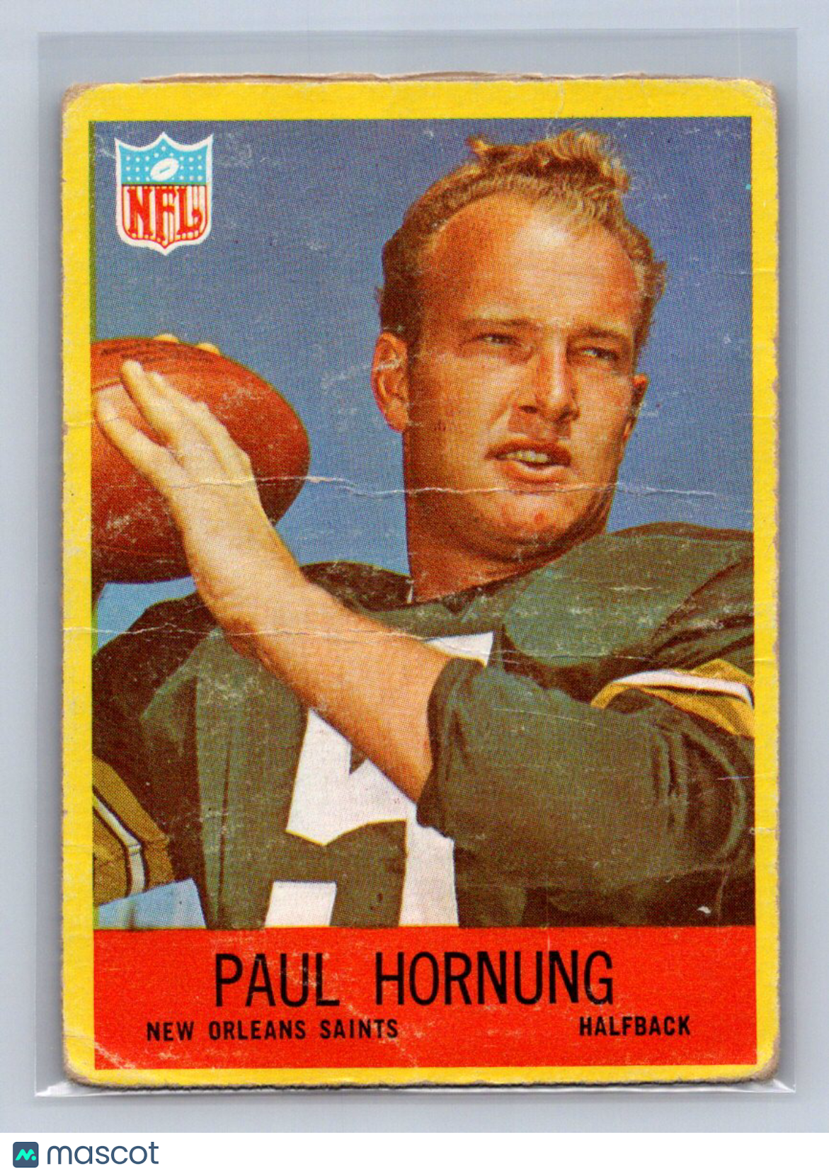 1967 Philadelphia Paul Hornung #123