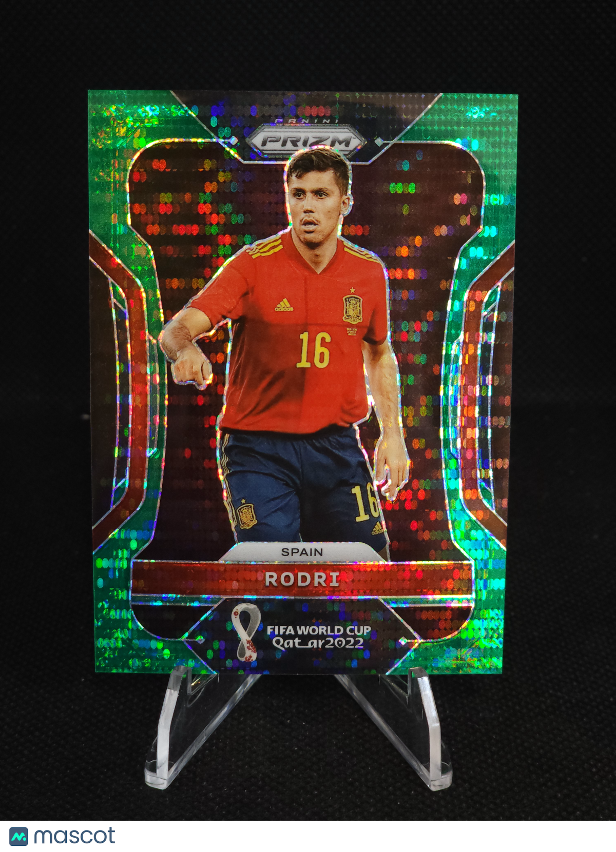 2022 Panini Prizm Rodri Green Pulsar /5 #227