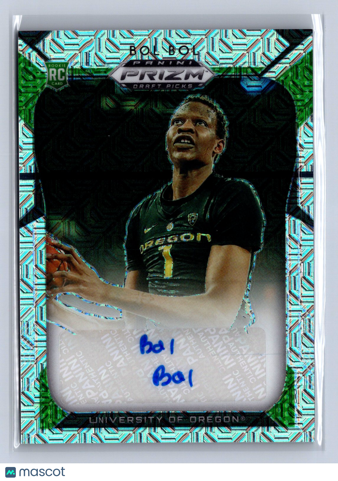 2019 Panini Prizm Draft Picks Bol Bol Mojo Auto /49 #44