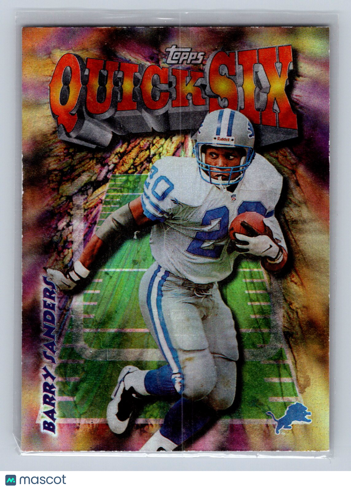 1998 Topps QuickSix Barry Sanders #28