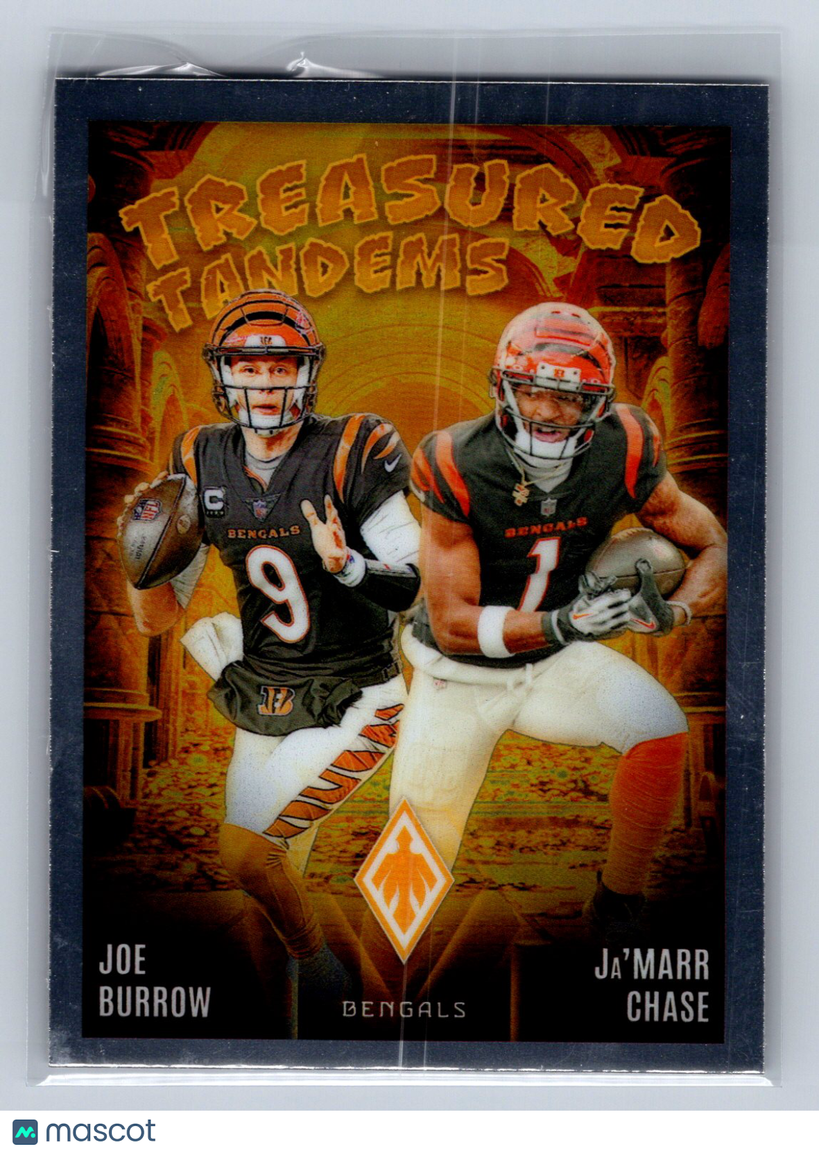 2025 Panini Phoenix Treasured Tandems Joe Burrow Ja'Marr Chase #TT-CIN