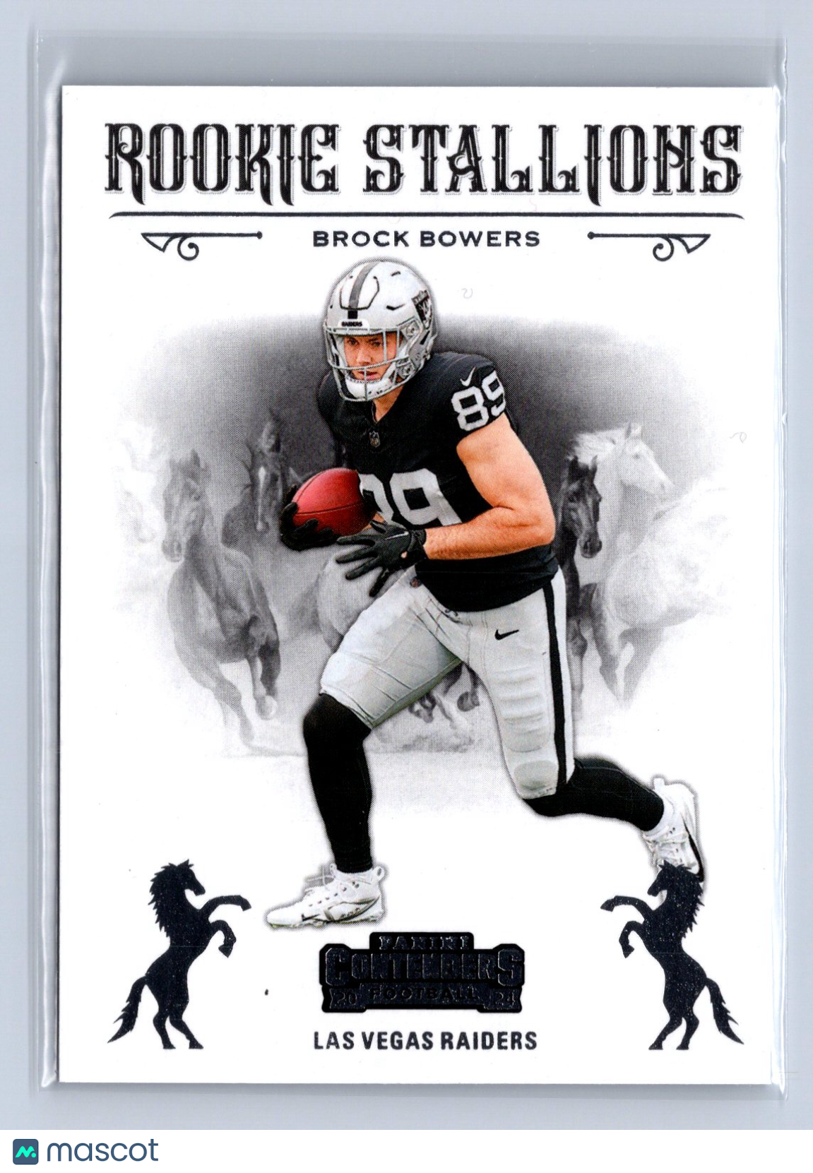 2024 Panini Contenders Rookie Stallions Brock Bowers #No. 8