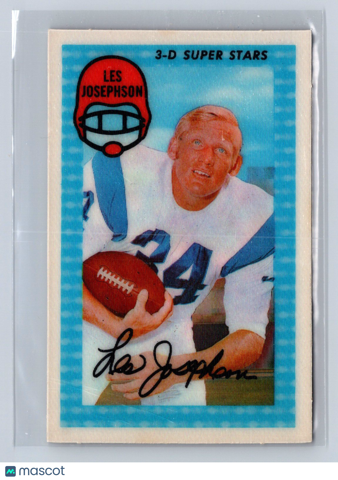 1967 Xograph 3-D Super Stars Les Josephson #9