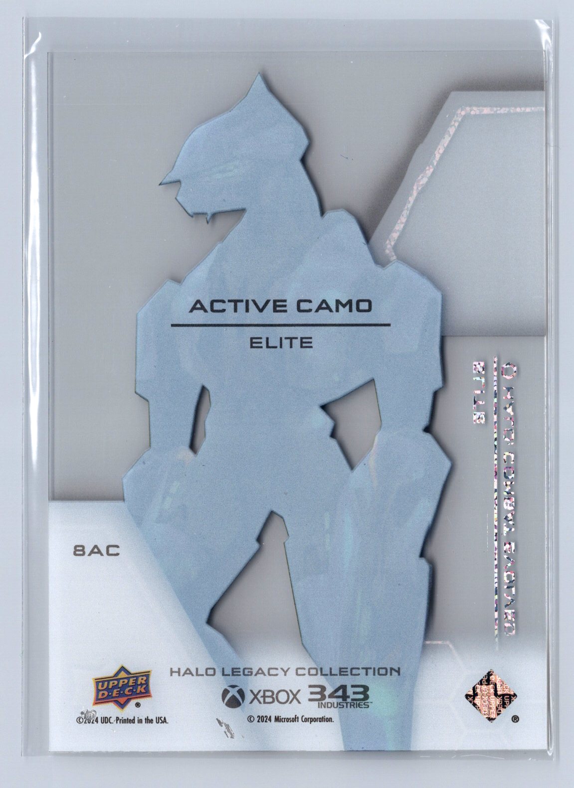 2024 Upper Deck Halo Legacy Collection Elite Active Camo Active Camo #8AC