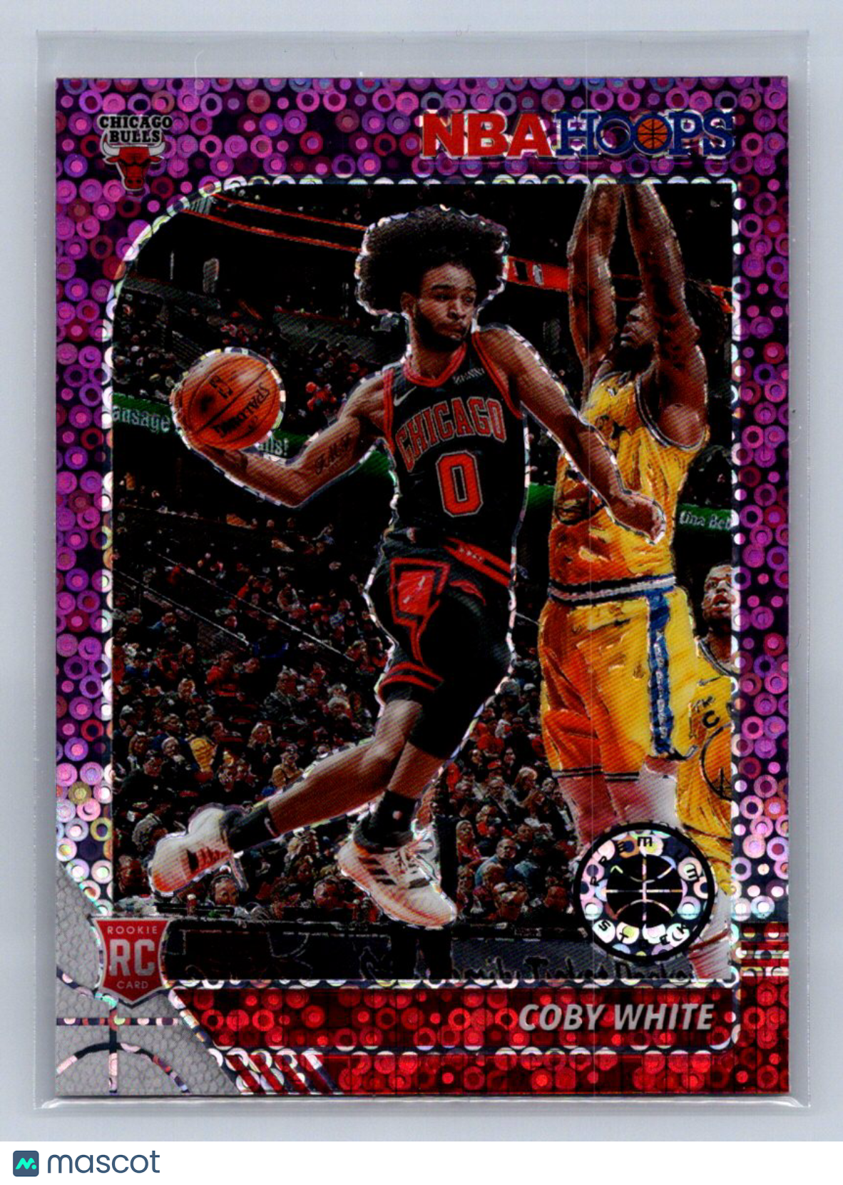 2019-20 Panini Hoops Premium Stock Coby White Purple Disco #204