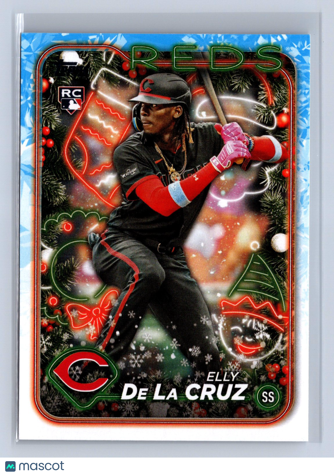 2024 Topps Holiday Elly De La Cruz #H102