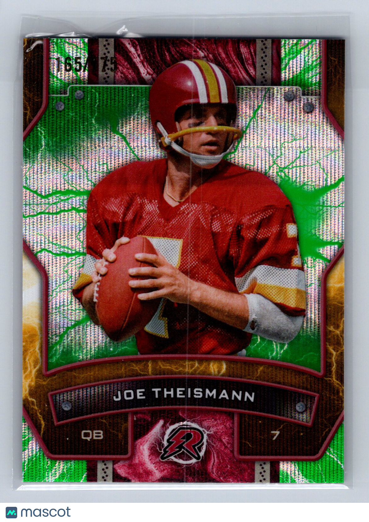 2024 Topps Resurgence Joe Theismann Green Surge /175 #99