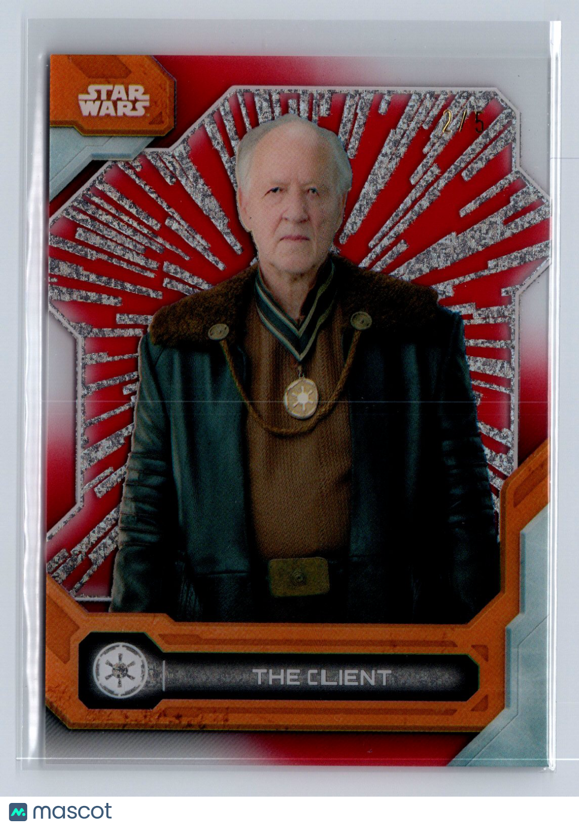 2024 Topps Star Wars High Tek The Client / Red Diffractor /5 #93
