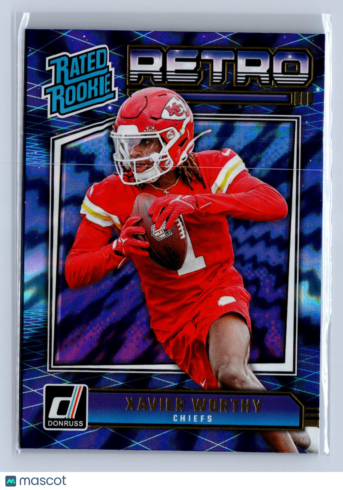 2024 Donruss Rated Rookie Retro Xavier Worthy #14