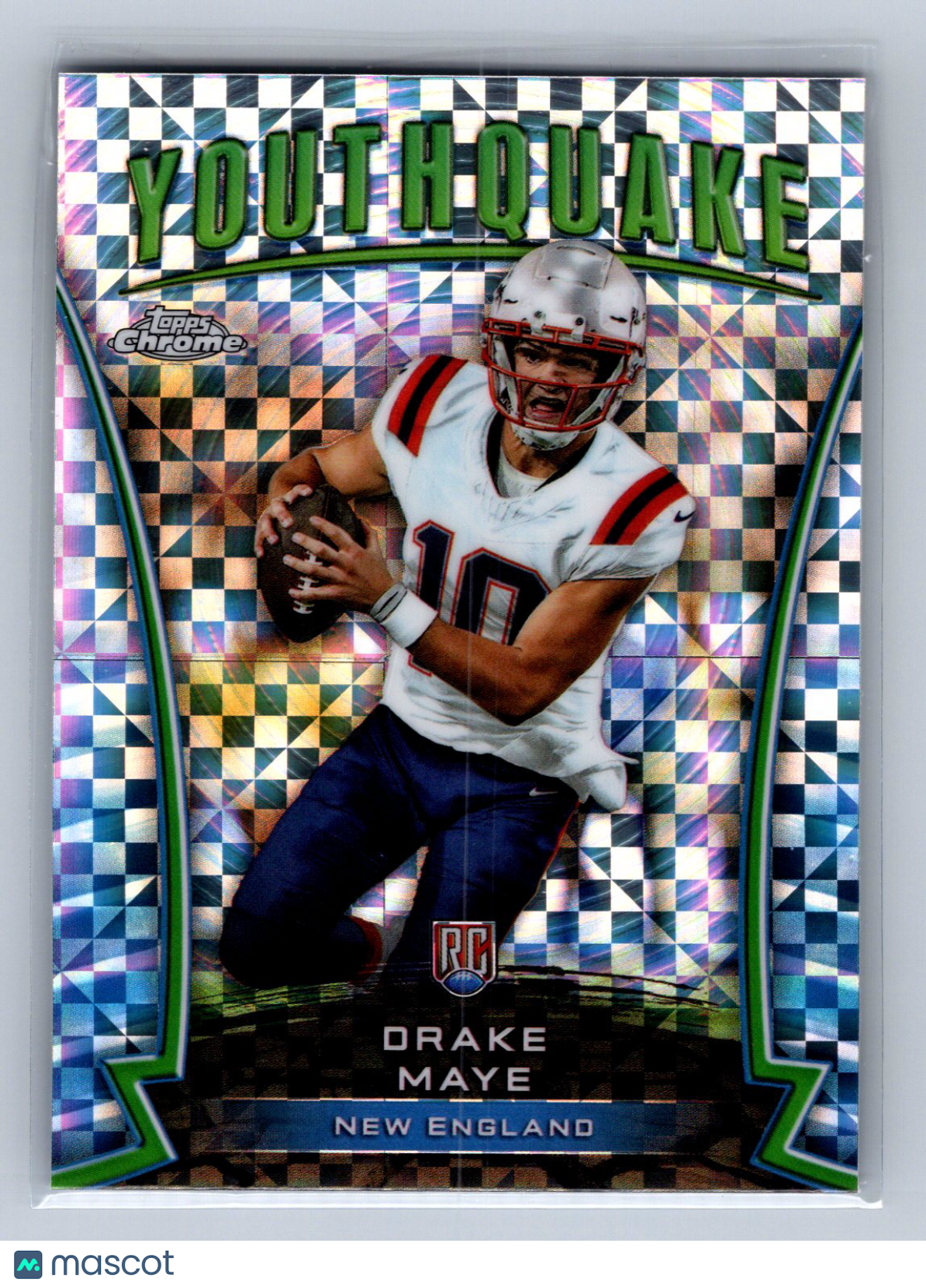 2024 Topps Chrome Youthquake Drake Maye X-Fractor #Y-2