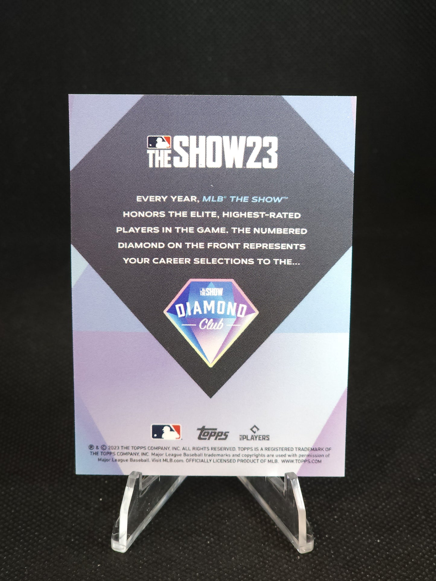 2023 Topps MLB The Show Diamond Club Jazz Chisholm Jr. /499