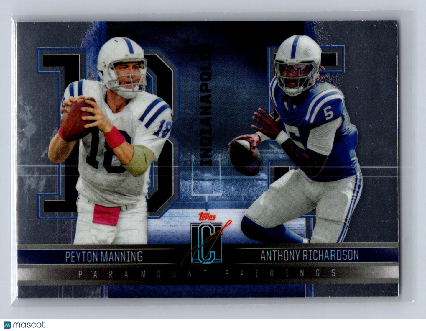 2024 Signature Class Peyton Manning Anthony Richardson Paramount Pairings #PP-1