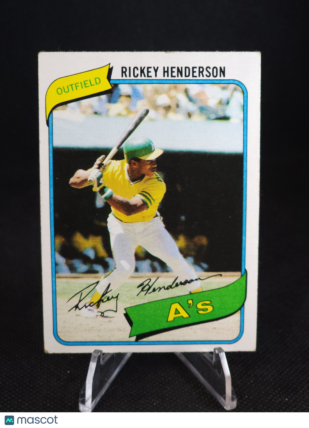 1976 Topps Rickey Henderson #482