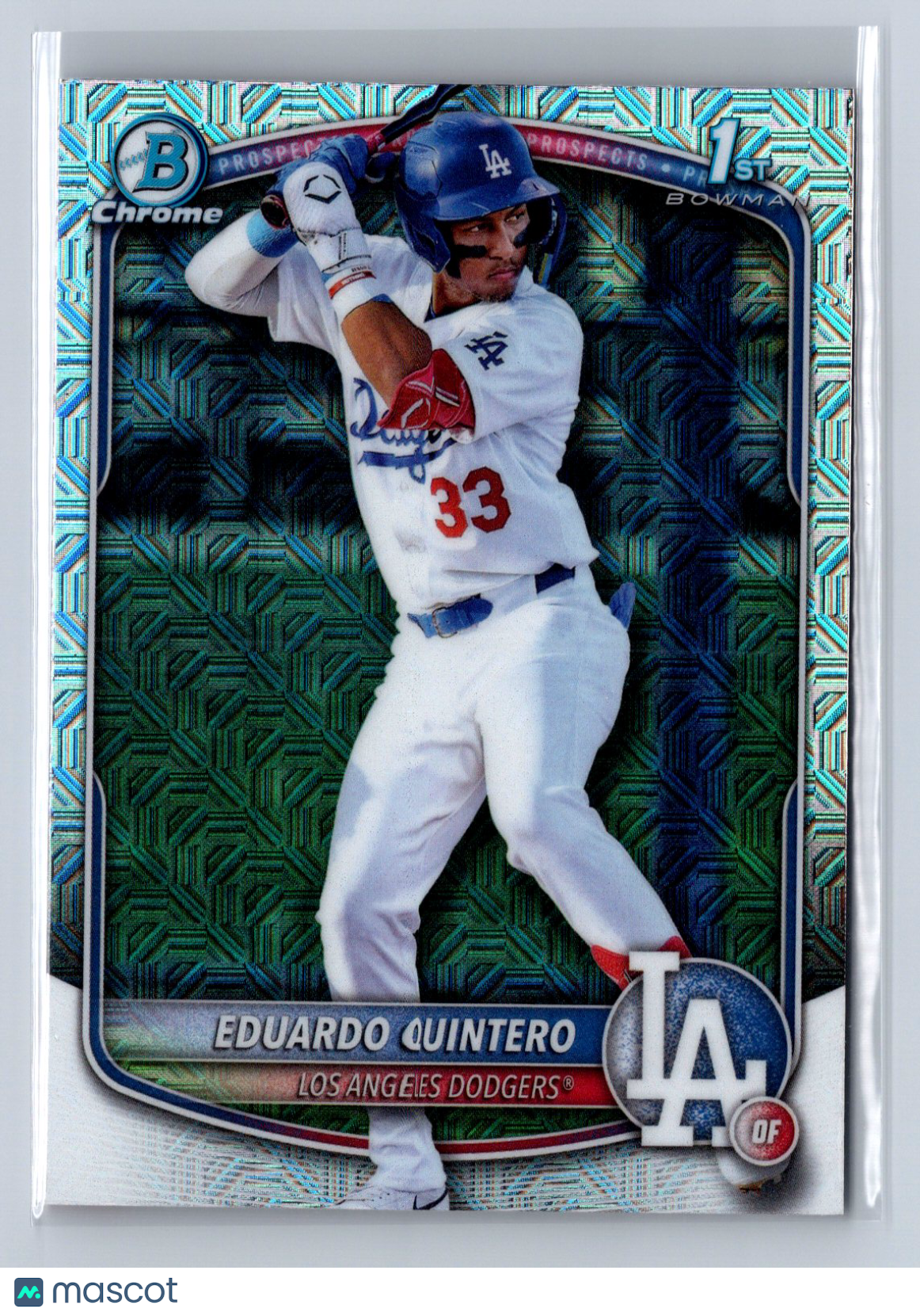 2025 Bowman Chrome Eduardo Quintero Mega Box Mojo Refractor #BCP-115
