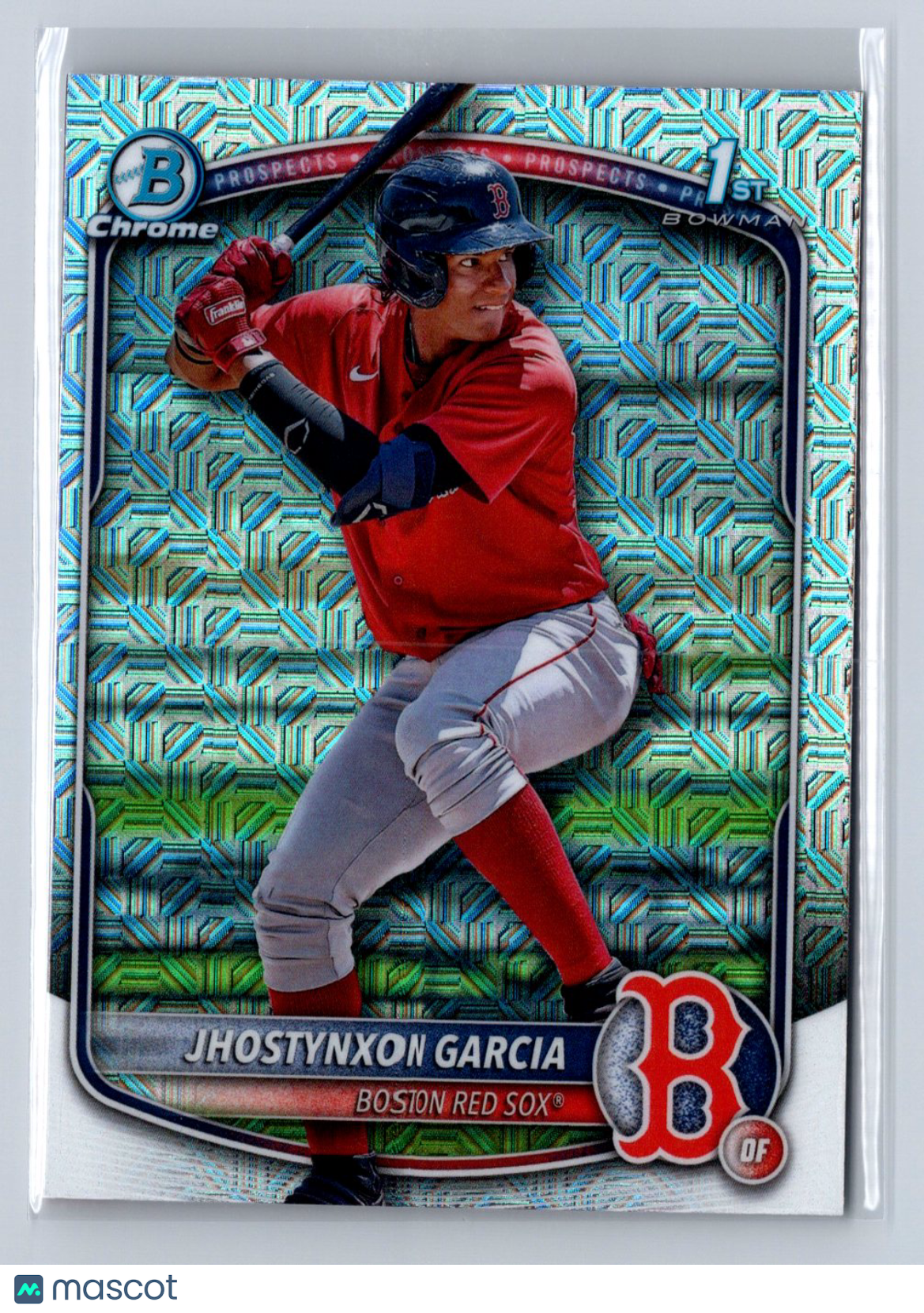 2025 Bowman Chrome Prospects Jhostynxon Garcia Mega Box Mojo Refractor #BCP-43