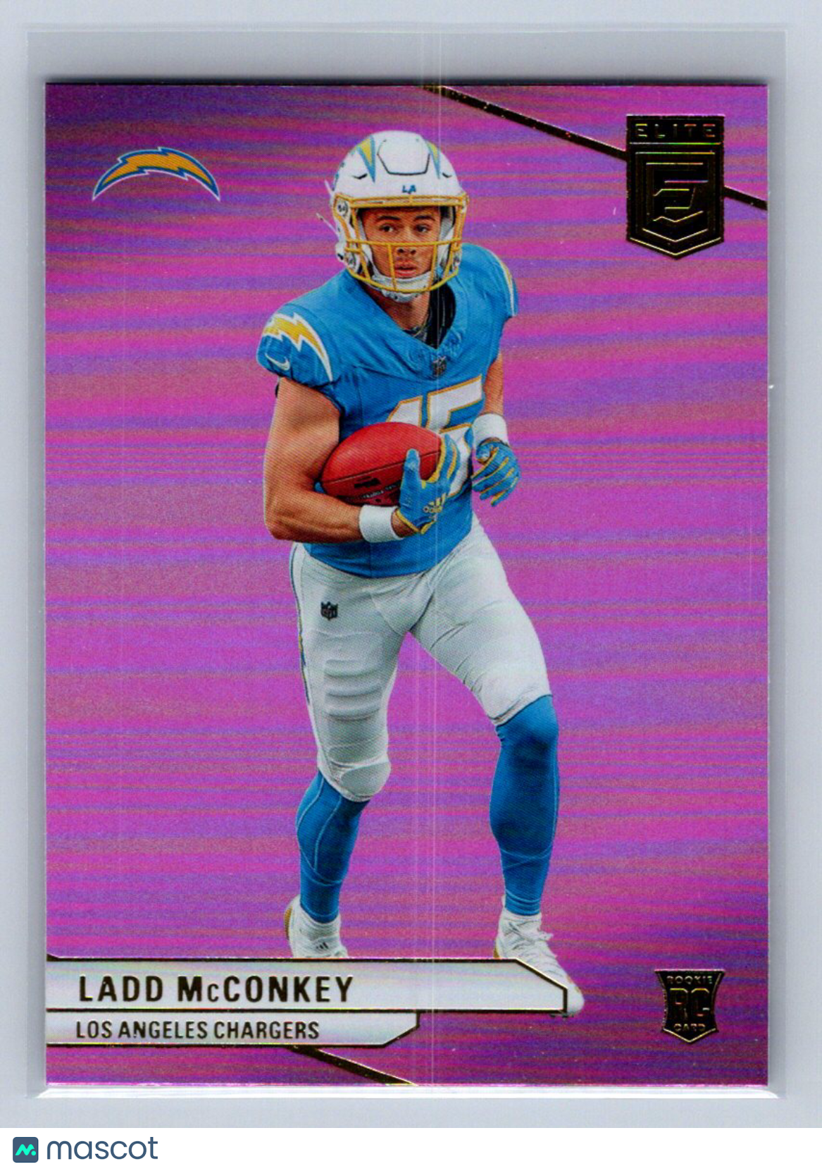 2024 Panini Donruss Elite Ladd McConkey Pink #126