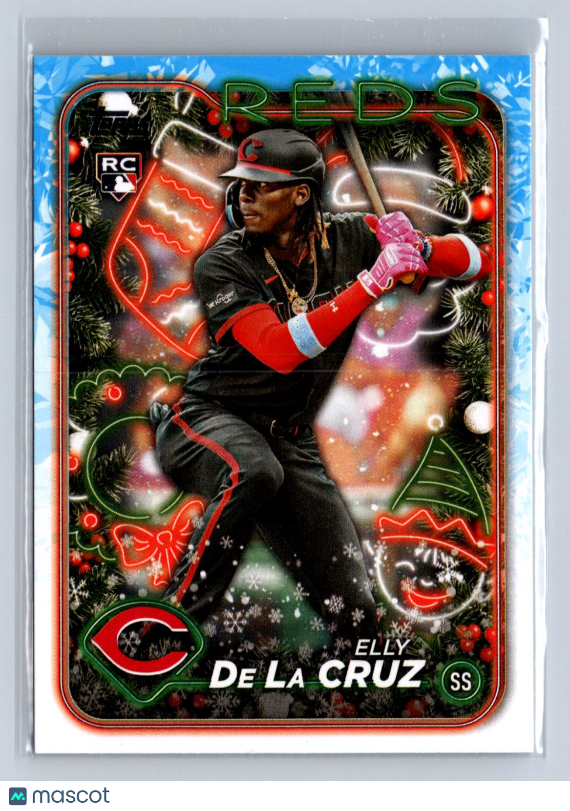2024 Topps Holiday Elly De La Cruz #H102
