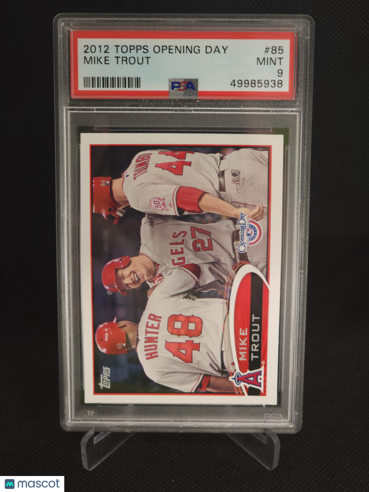 2012 Topps Opening Day Mike Trout #85 PSA 9