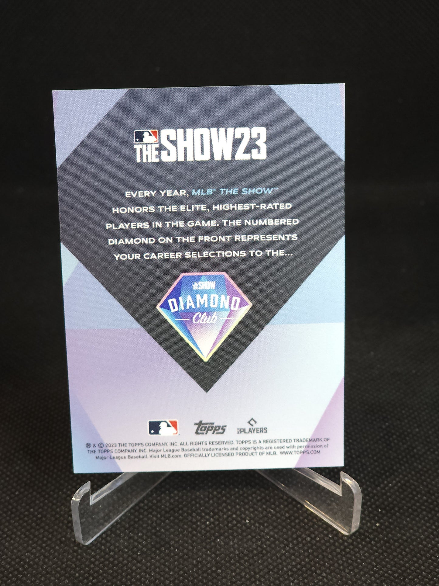 2023 Topps Diamond Club Jazz Chisholm Jr. MLB Show /499 #194/499