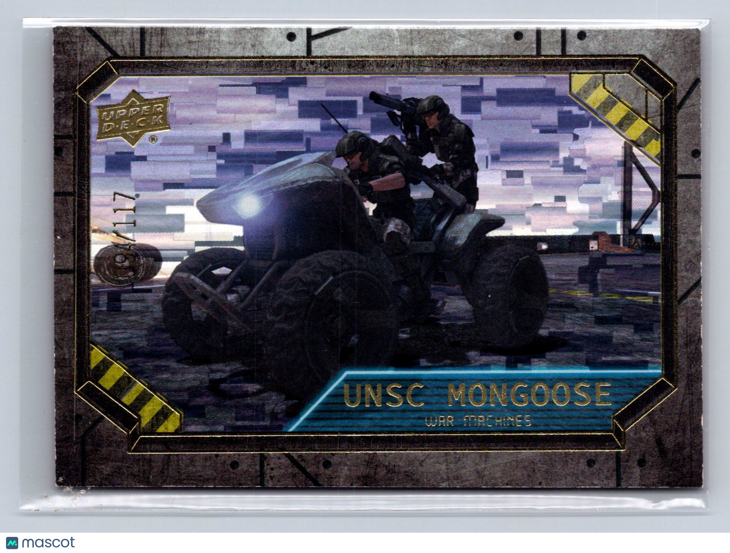 2024 Upper Deck Halo Legacy Collection UNSC Mongoose Rampant /117 #WM-10
