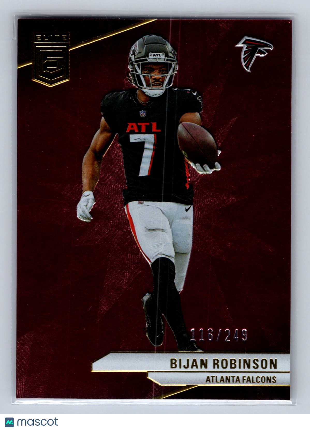 2024 Panini Donruss Elite Bijan Robinson Maroon /249 #4