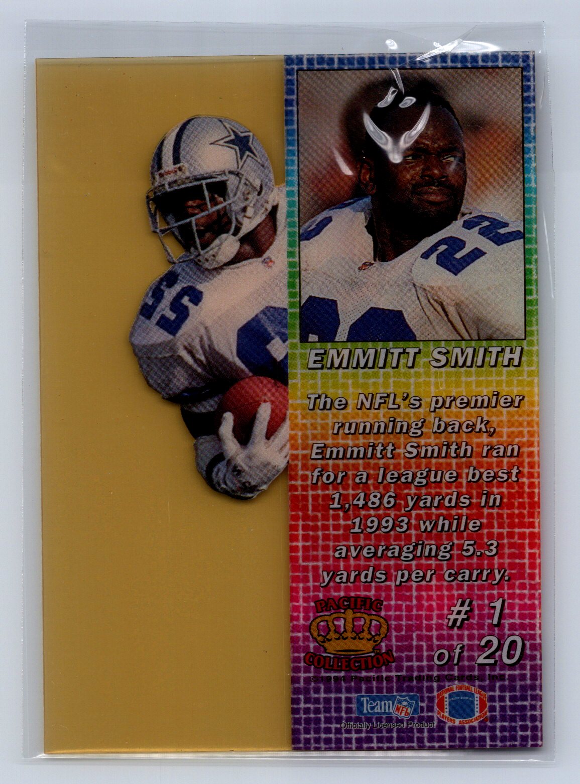 1994 Pacific Collection Emmitt Smith Crystalline #1