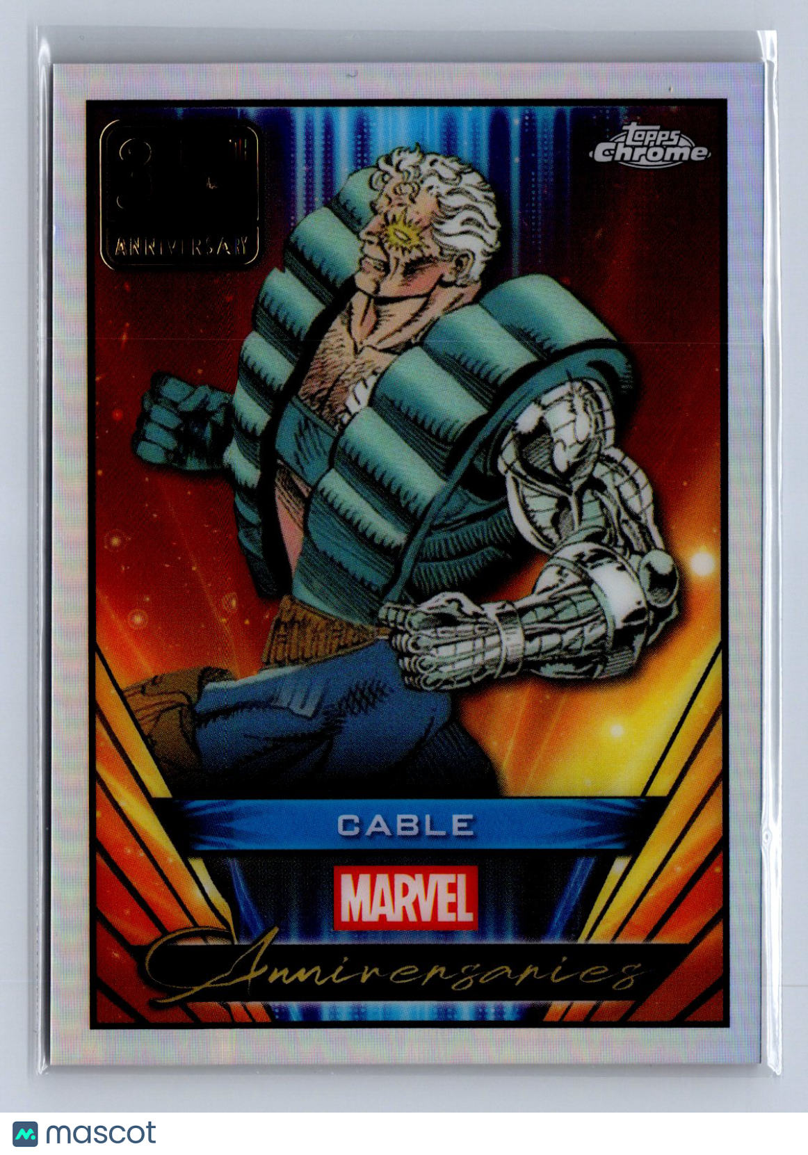 2025 Topps Chrome Marvel Anniversaries Cable #MA-23