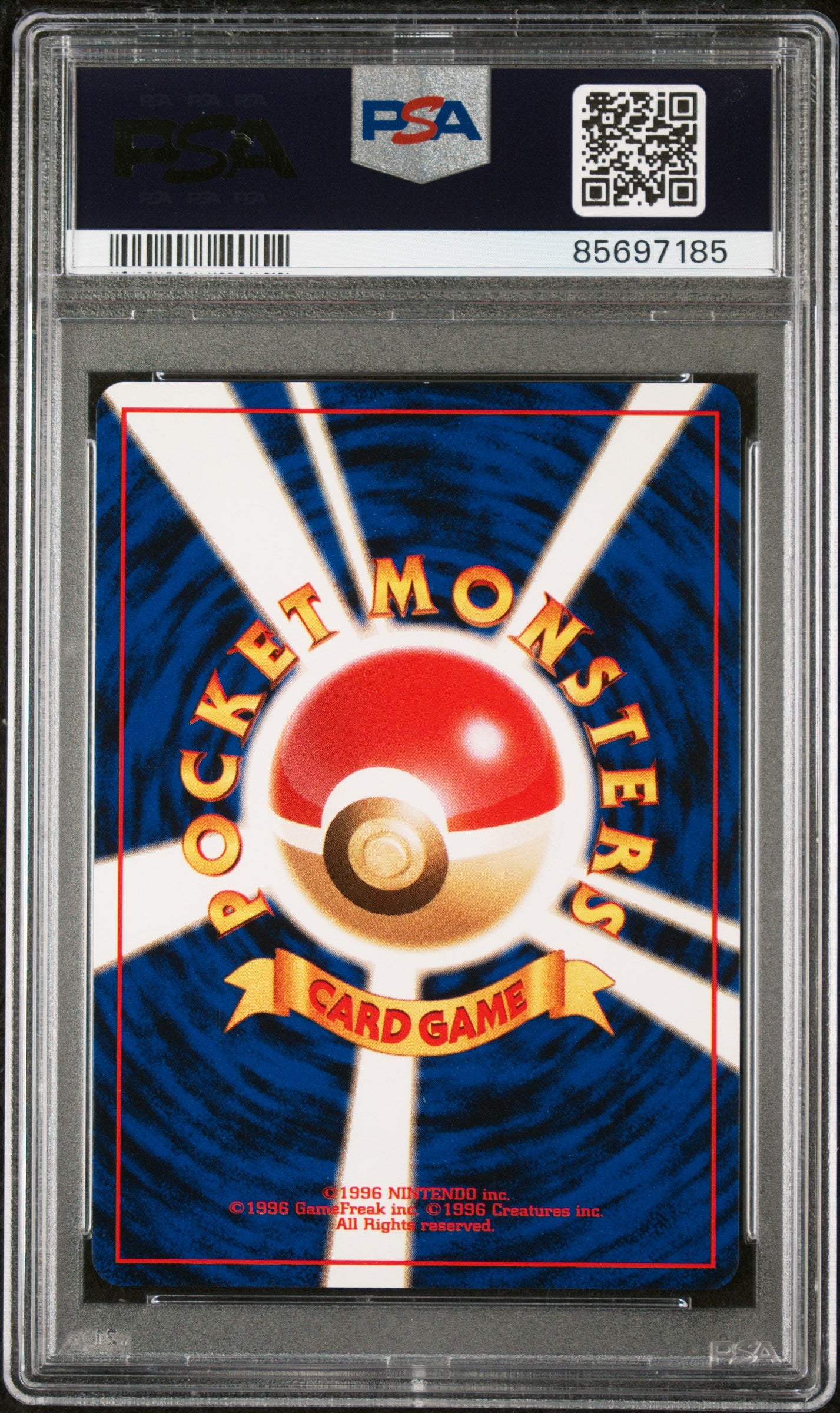 1997 Pokemon Japanese Fossil Zapdos #145 PSA 9