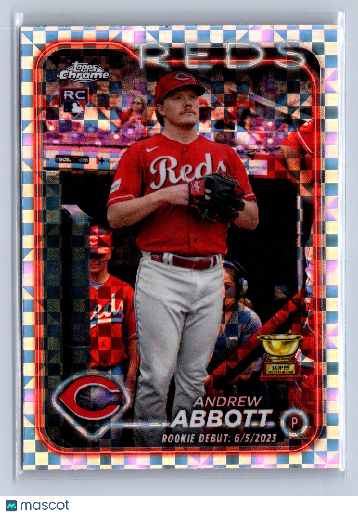 2024 Topps Chrome Update Andrew Abbott X-Fractor #USC34