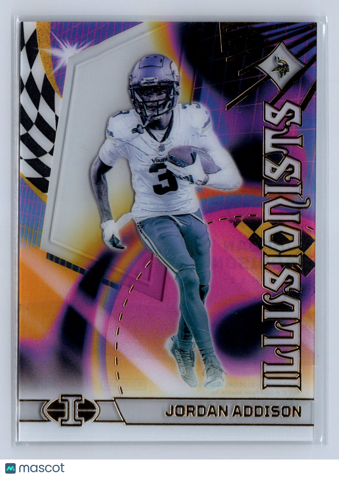 2023 Panini Illusions Illusionists Jordan Addison #16