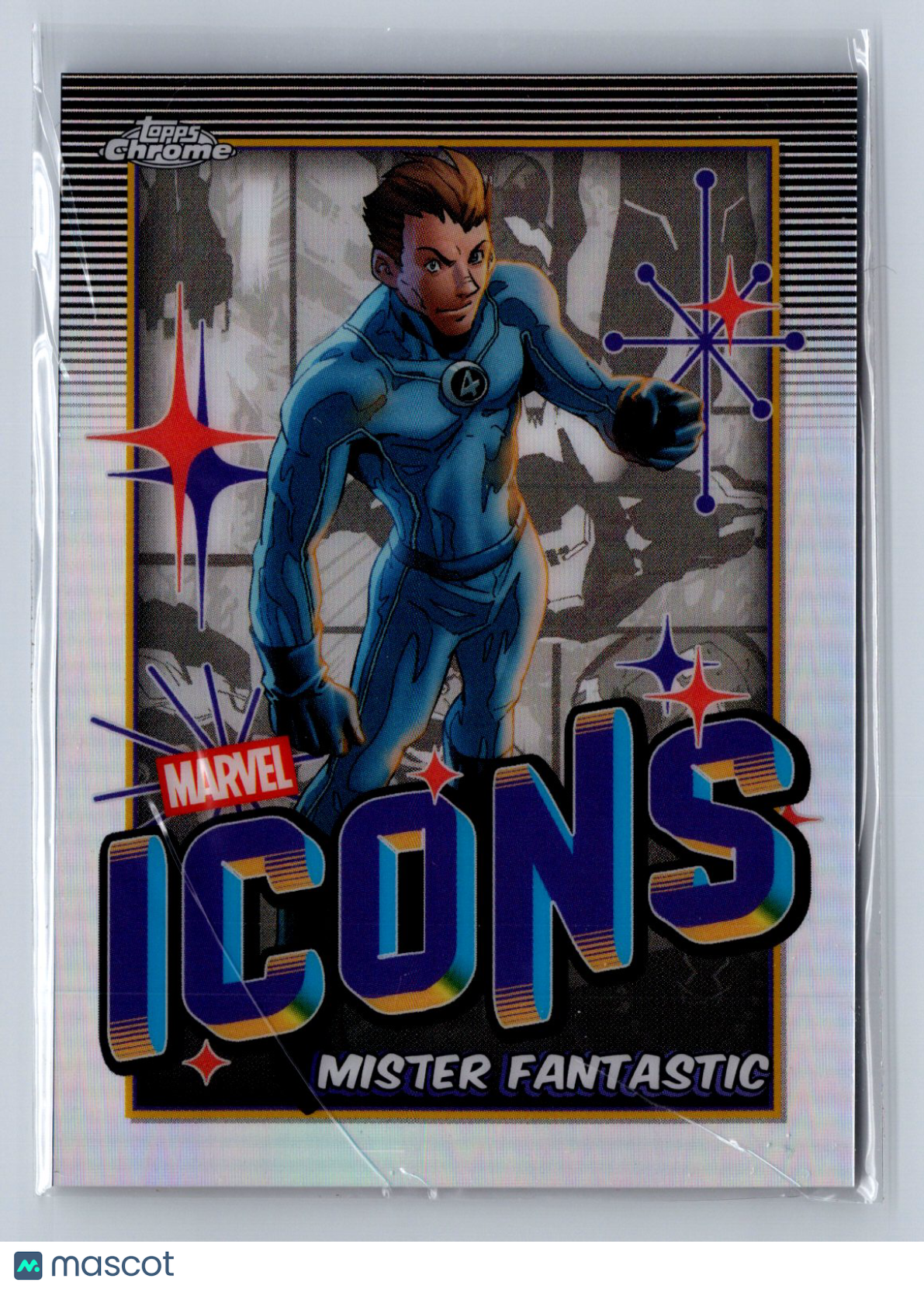 2025 Topps Chrome Marvel Icons Mister Fantastic #MI-2
