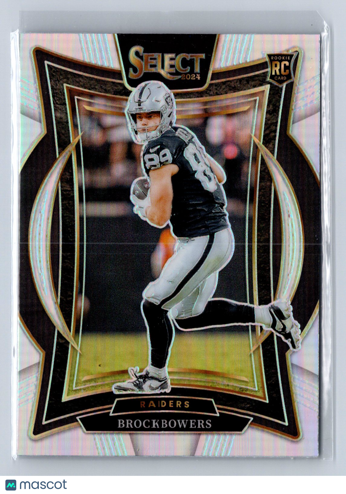2024 Panini Select Brock Bowers Concourse Silver #31