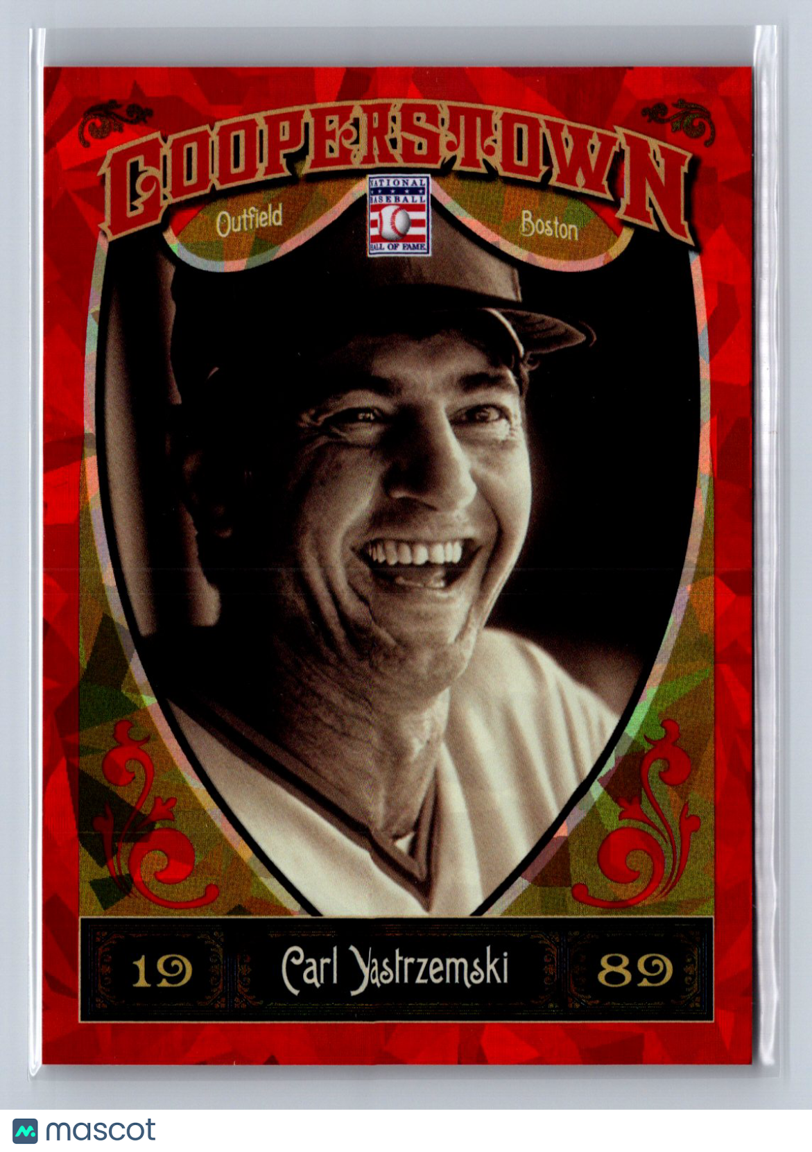 2013 Panini Cooperstown Carl Yastrzemski Red Ice /399 #90