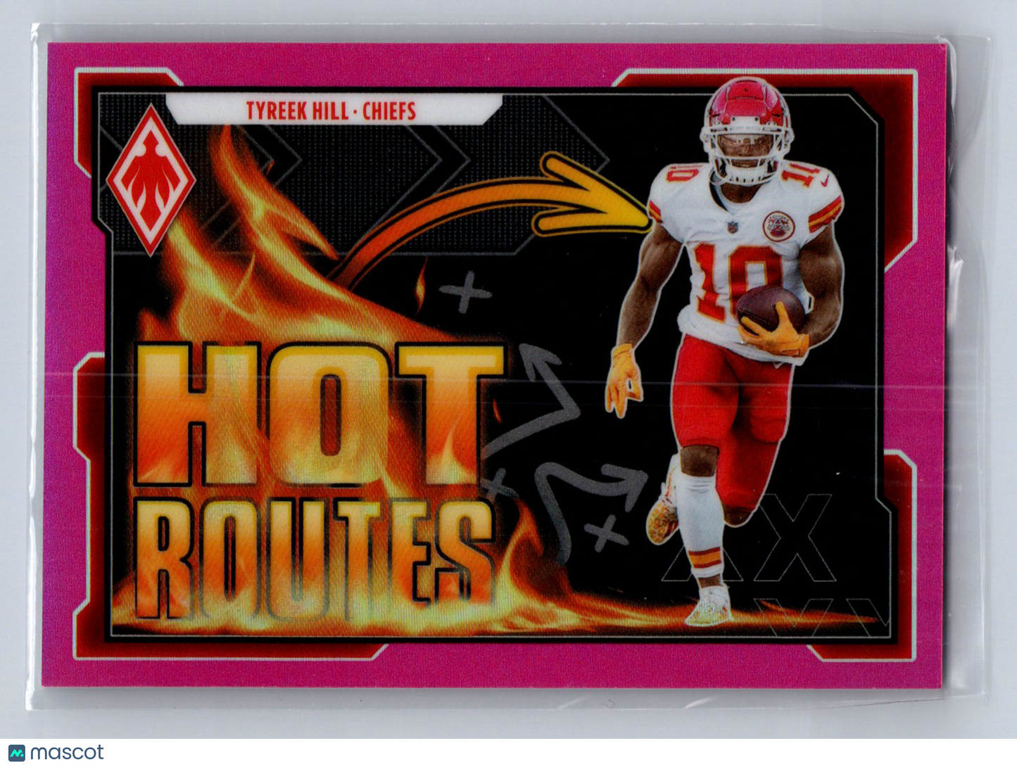 2021 Panini Phoenix Tyreek Hill Hot Routes Pink /175 #HR-12