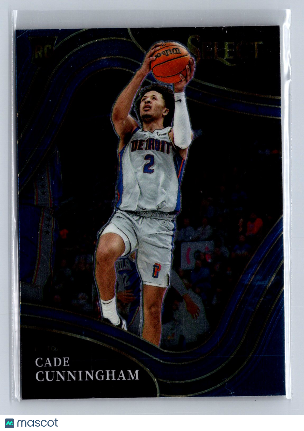 2021-22 Panini Select Cade Cunningham Courtside Retail Blue #288