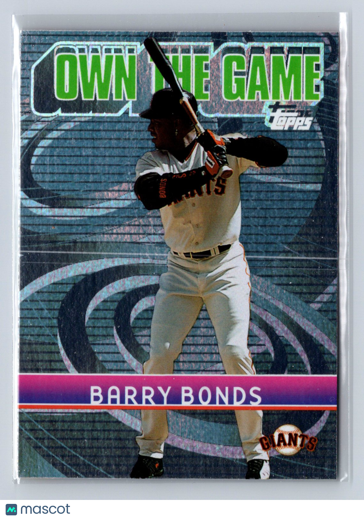 2001 Topps Own The Game Barry Bonds #OG5