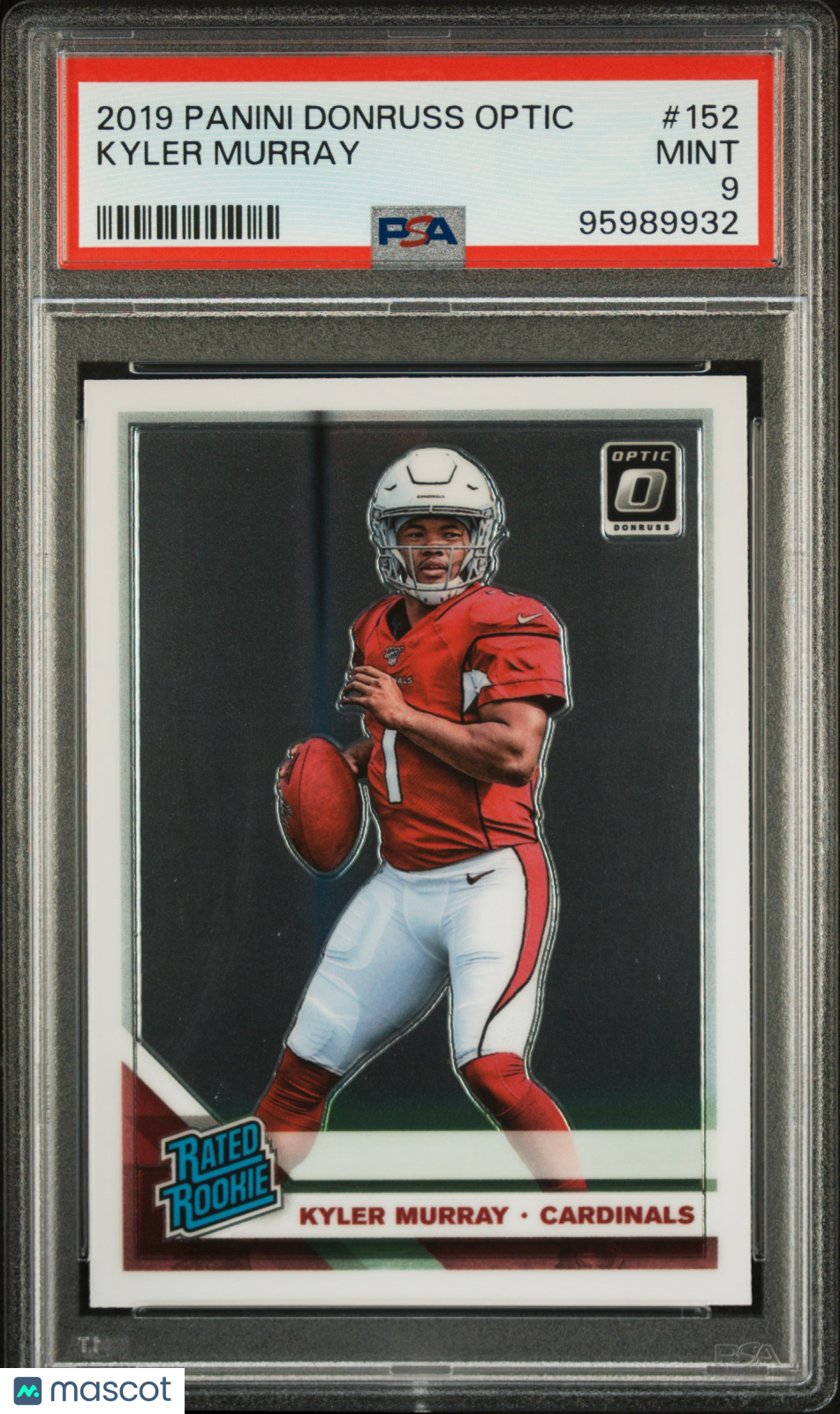 2019 Panini Donruss Optic Kyler Murray #152 PSA 9