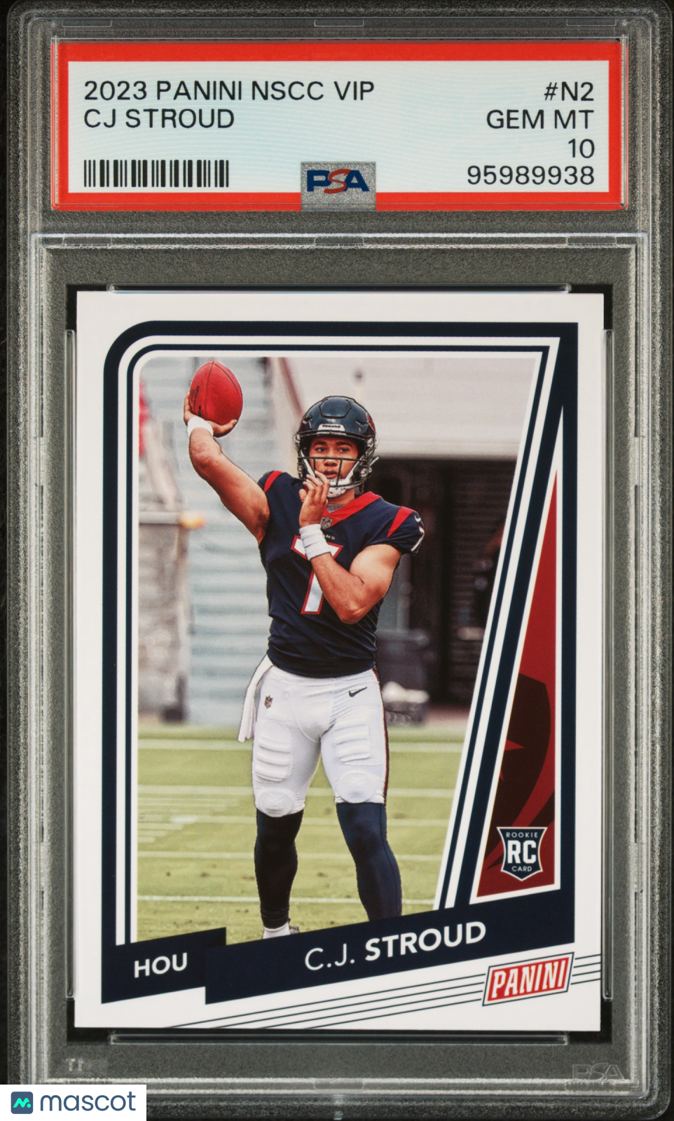 2023 Panini National Sports Collectors Convention Vip CJ Stroud #N2 PSA 10