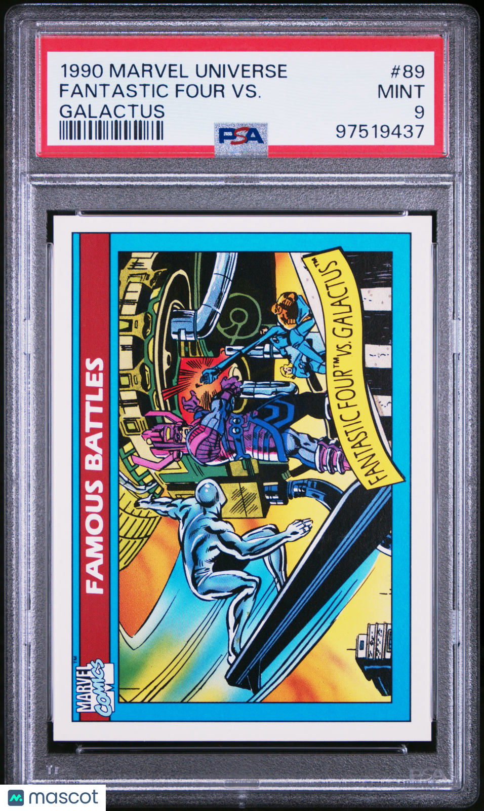 1990 Marvel Universe Fantastic Four Vs. Galactus #89 PSA 9