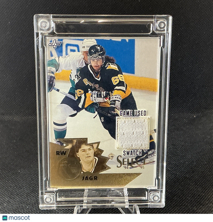 2022 Jersey Fusion Jaromir Jagr 1994 Select Game Used Swatch Patch #JJ99