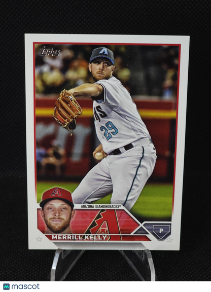 2023 Topps Series One Merrill Kelly Advanced Stat Back /300 #71