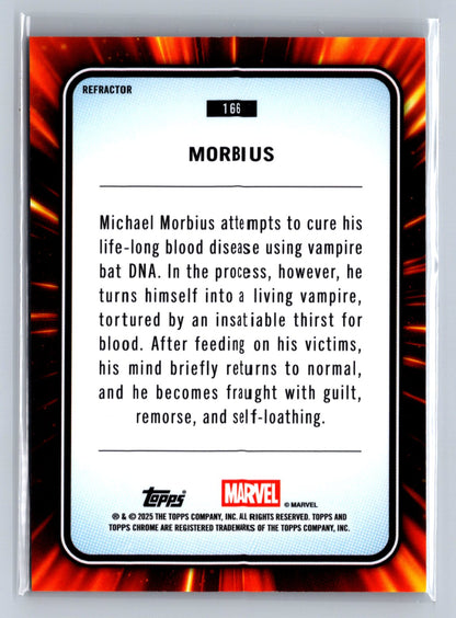 2025 Topps Chrome Marvel Morbius Refractor #166