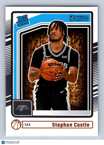 2024-25 Panini Donruss Rated Rookie Stephon Castle #244