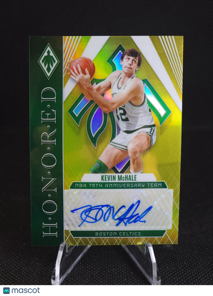 2023-24 Panini Phoenix Kevin McHale Honored Yellow Auto /35 #H-KMH