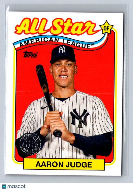 2024 Topps Aaron Judge 1989 35th Anniverary #SASB-7