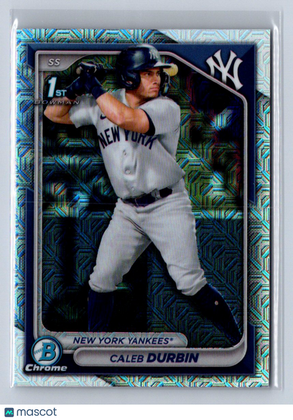 2024 Bowman Chrome Caleb Durbin Mega Box Mojo Refractor #BCP-214