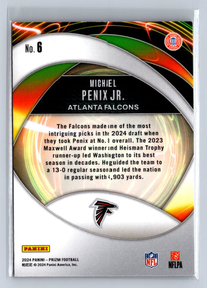 2024 Panini Prizm Portals Michael Penix Jr. #6